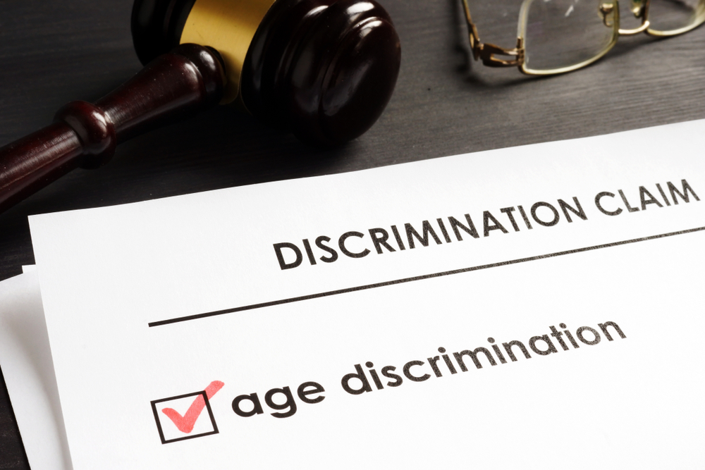 Age discrimination claim in the court.